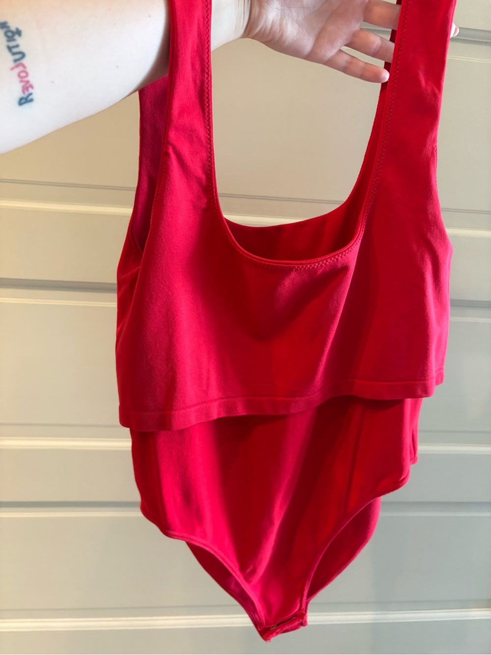 Red A new day bodysuit - Picture 4 of 4